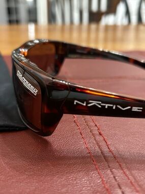 Native Tortoiseshell Sunglasses with Brown Polarized Lenses